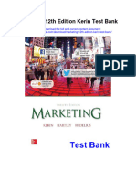 Marketing 12Th Edition Kerin Test Bank Full Chapter PDF