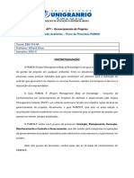 AP1 Gerenciamento de Projetos