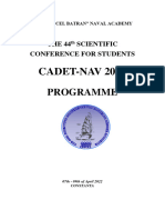 Program Cadetnav 2022