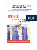 Marketing A Roadmap To Success 1St Edition Sirsi Test Bank Full Chapter PDF