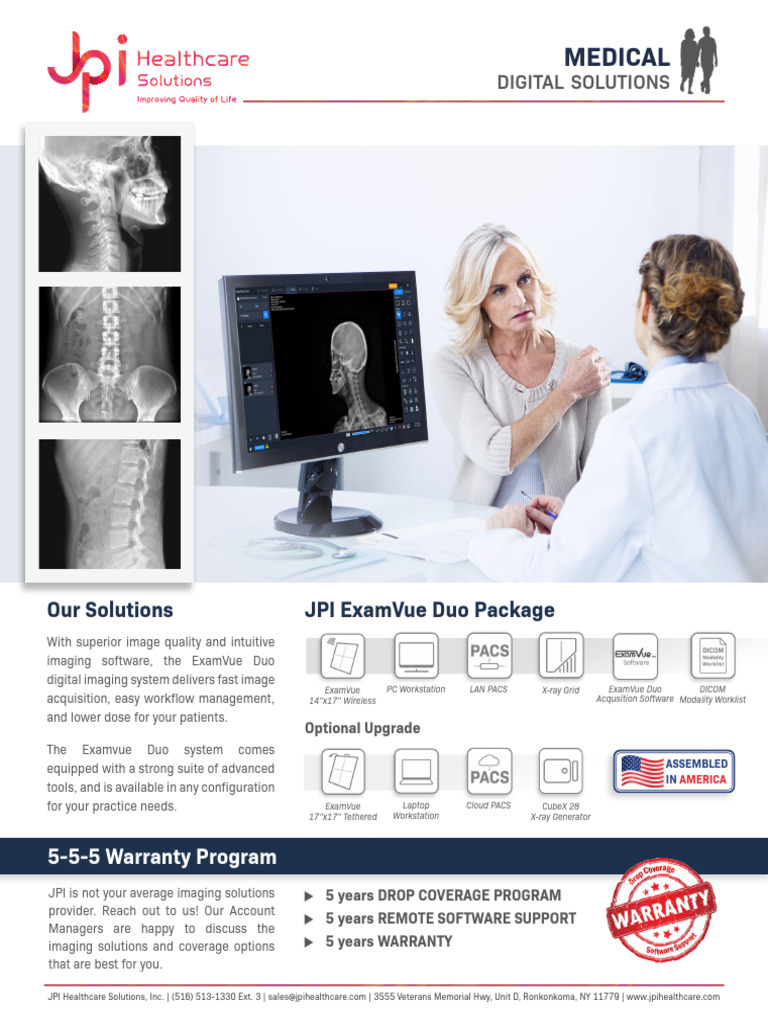 ExamVue Duo Medical Imaging Solutions | PDF | Information And ...
