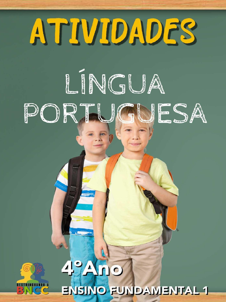 Língua Portuguesa - 4º Ano | PDF | Alfabeto | Ciclones tropicais