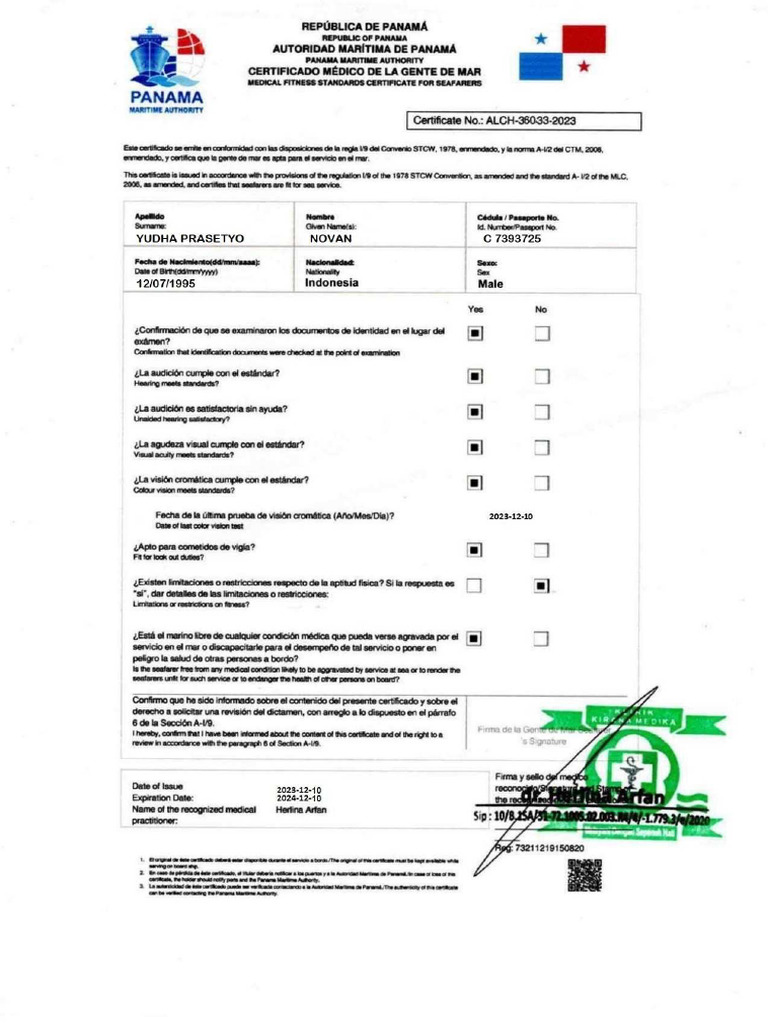 Panama Medical Novan | PDF