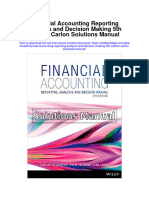 Financial Accounting Reporting Analysis and Decision Making 5Th Edition Carlon Solutions Manual Full Chapter PDF