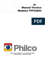 Manual Serviço Técnico TPF32S55 Philco