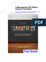 Marketing Management 5Th Edition Iacobucci Test Bank Full Chapter PDF