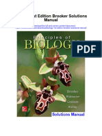 Biology 1St Edition Brooker Solutions Manual Full Chapter PDF