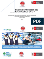 Implementaciòn de Procesos Academicos en Etp 2023