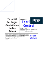 Tutorial Del LGR Con MatLab y SciLab