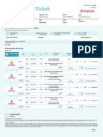 E-Ticket: Informação Da Reserva / Check-In Online