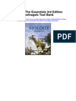 Biology The Essentials 3Rd Edition Hoefnagels Test Bank Full Chapter PDF