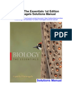 Biology The Essentials 1St Edition Hoefnagels Solutions Manual Full Chapter PDF
