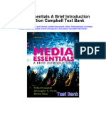Media Essentials A Brief Introduction 3Rd Edition Campbell Test Bank Full Chapter PDF