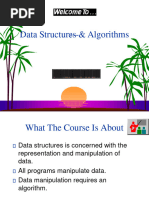 Introduction To Data Structures & Algorithms