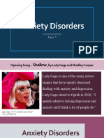 Unit 7 - Anxiety Disorders - Students Copy (2023)