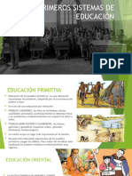 Los Primeros Sistemas de Educación