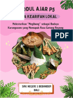 Modul Projek - Melestarikan "Megibung" Sebagai Budaya Karangasem - Fase E