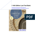 Middle East 14Th Edition Lust Test Bank Full Chapter PDF