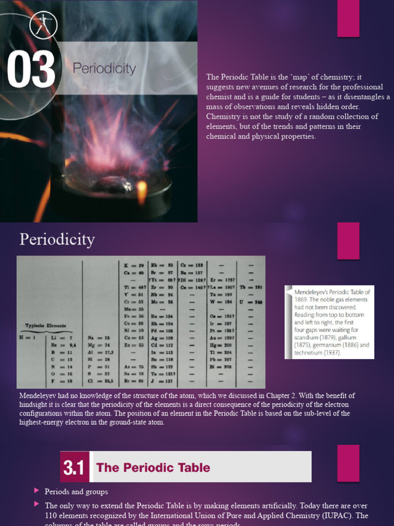 Topic 3-Periodicity | PDF | Science & Mathematics