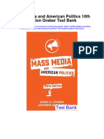 Mass Media and American Politics 10Th Edition Graber Test Bank Full Chapter PDF