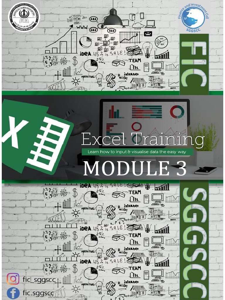 Excel Module 3 - Fic SGGSCC | PDF
