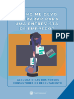 Ebook Como Me Devo Preparar para Uma Entrevista de Emprego