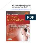 Brunnstroms Clinical Kinesiology 6Th Edition Houglum Test Bank Full Chapter PDF