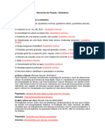 Exercícios de Fixação - Gabarito