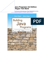 Building Java Programs 3Rd Edition Reges Test Bank Full Chapter PDF