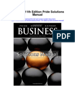 Business 11Th Edition Pride Solutions Manual Full Chapter PDF