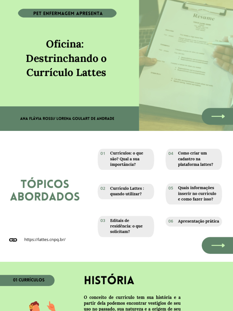 Como Criar e Usar o Currículo Lattes | PDF | Carreira e Crescimento