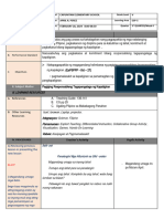 ESP 5 COT 3rd QUARTER DETAILED LESSON PLAN