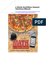 Math in Our World 3Rd Edition Sobecki Solutions Manual Full Chapter PDF