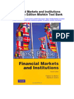 Financial Markets and Institutions Global 7Th Edition Mishkin Test Bank Full Chapter PDF