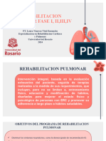 Fases de La Rehabilitacion Pulmonar - Presentacion