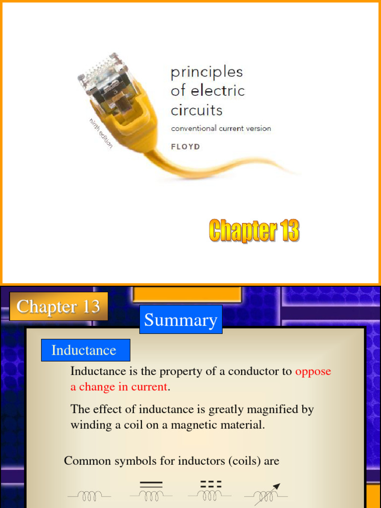 Ch13 The Inductor | PDF