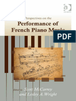 Perspectives on the Performance of French Piano Music (Scott Mccarrey, Lesley a. Wright) 法国钢琴音乐演奏视角