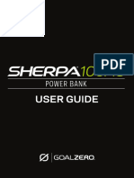 Sherpa 100 AC Manual de Usuario
