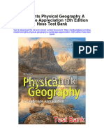 Mcknights Physical Geography A Landscape Appreciation 12Th Edition Hess Test Bank Full Chapter PDF