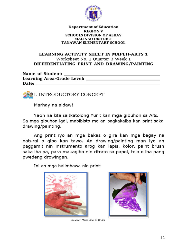 Differentiating Print from Drawing/Painting | PDF