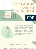 Sejarah Ilmu Farmasi Dalam Islam