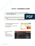 Motion Tools Pro Installation Guide