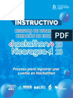 Instructivo Registro Hackathon Nicaragua