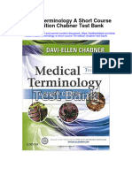 Medical Terminology A Short Course 7Th Edition Chabner Test Bank Full Chapter PDF