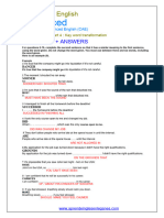 CAE KEY WORD TRANSFORMATIONS 1-Answers