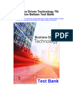 Business Driven Technology 7Th Edition Baltzan Test Bank Full Chapter PDF