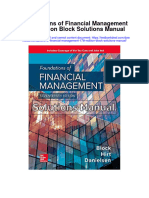 Download Foundations Of Financial Management 17Th Edition Block Solutions Manual full chapter pdf
