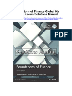 Foundations of Finance Global 9Th Edition Keown Solutions Manual Full Chapter PDF