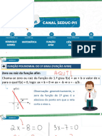 Aula 4.2 - Raiz Ou Zero Da Funcao