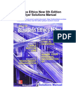 Business Ethics Now 5Th Edition Ghillyer Solutions Manual Full Chapter PDF